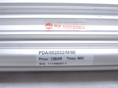 Norgren PDA/802032/M/80; Air Cylinder; 32mmID x 80mm Stroke