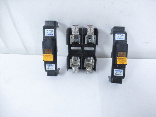 Ferraz Shawmut 20307R; Fuse Block & Cover 30A 250V 2P CLASS R