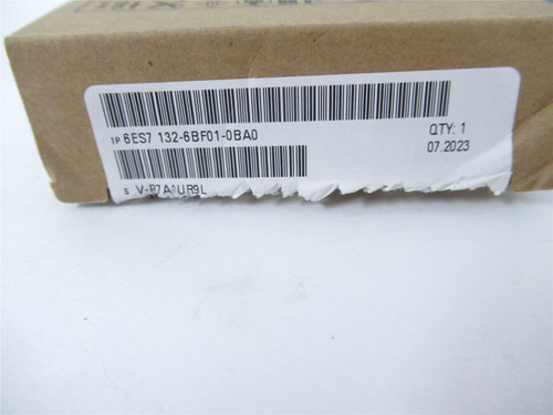 Siemens 6ES7132-6BF01-0BA0; OUTPUT MODULE 8 DIGITAL 24V