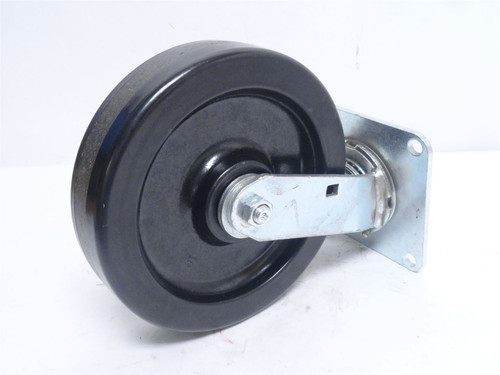 MFG- C4608101; Swivel Caster; 8"x 2" Phenolic Wheel; 4-Bolt
