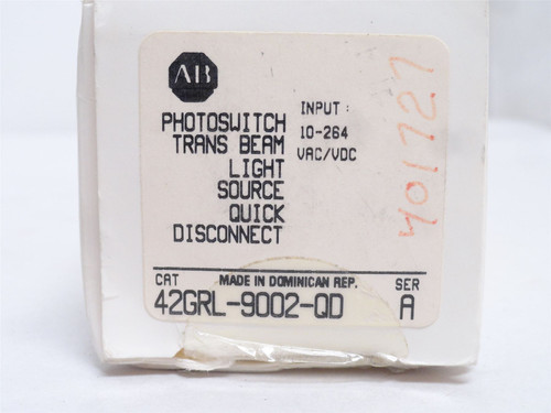Allen-Bradley 42GRL-9002-QD; Photo Sensor 10-264VAC/DC