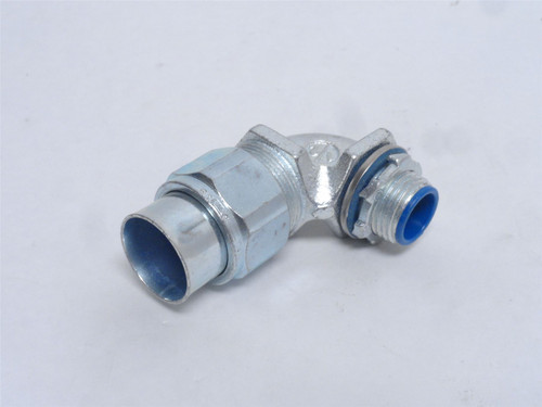 T and B 3741; Liquidtight Connector Elbow; 90Deg; Size: 1/2"