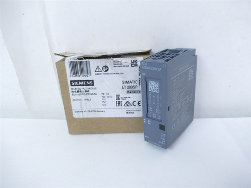 Siemens 6ES7132-6HD01-0BB1; Module RQ NO 4x120V DC 230VAC/5A