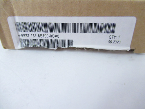 Siemens 6ES7131-6BF00-0DA0; Module Simatec ET200SP;DI 8X24VDC