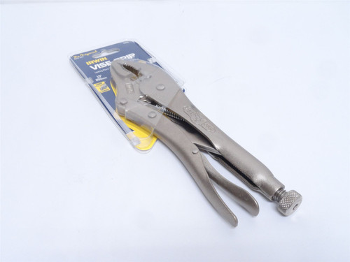 Irwin 502L3; Vice Grips; Alloy Steel; Curved Pliers W/Cutter