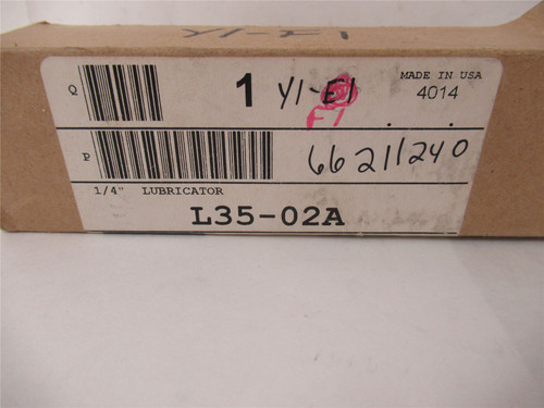 Parker L35-02A; Pneumatic Lubricator 1/4"