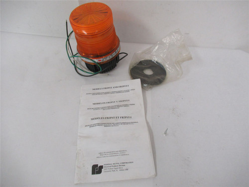 Federal Signals Corp FB2PST-120A; Strobe Warning Light Amber