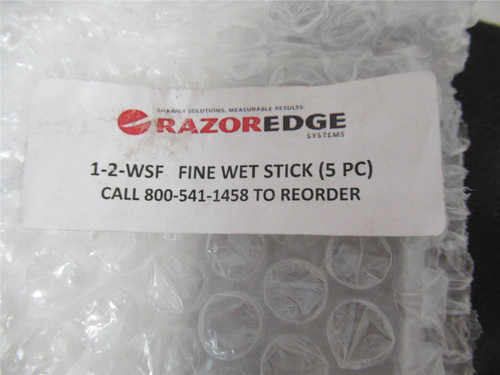 Razor Edge Systems 1-2-WSF; Fine Wet Sticks (5 Pieces)
