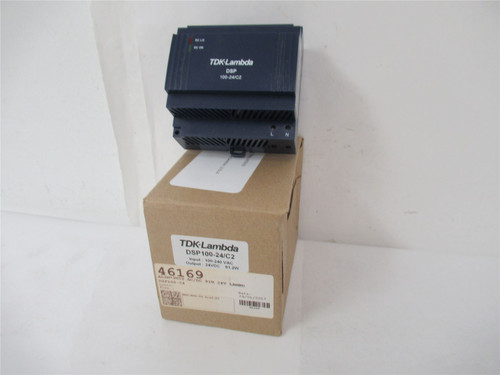 TDK Lambda DSP100-24/C2; Power Supply 240VAC Input 24VDC Out