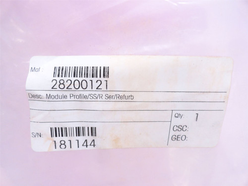 Mettler-Toledo 28200121; Safeline Interface Panel; Mfg-Refurb