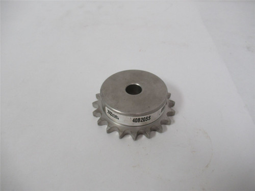 Martin 40B20SS; Sprocket #40 20T SS .625" Bore