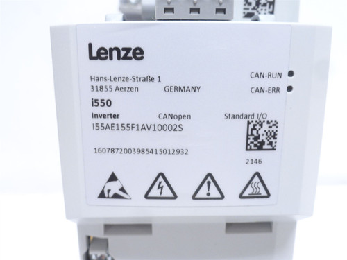 Lenze I55AE155F1AV10002S; AC Drive 3/4HP 400/480VAC