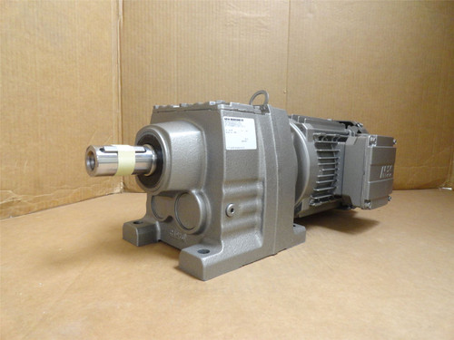SEW R47DRN90S4/AL/DH; AC Gear Motor; 26.74"1 Ratio; 1-1/2HP