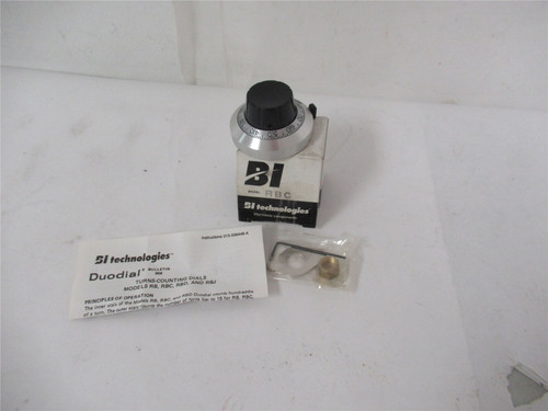 BI Technologies RBC; Turn Counting Dial for Models RB;RBC;RBD