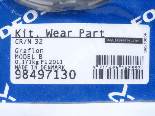 Grundfos 98497130; Wear Parts Kit; 1-2 Stages Graflon