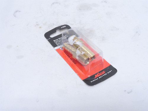 Milton S-602; Lot-2; Male Barb Hose End; 3/8NPT x 3/8" Tube