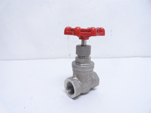 Sharpe 30276-3/4; Gate Valve; SS-316; 3/4NPT; 200PSI