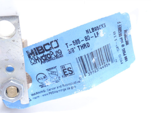 Nibco T-585-80-LF-3/8; Lead-Free Bronze Ball Valve; 3/8NPT