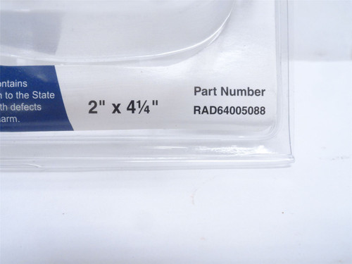Radnor 64005088; Lift Front Welding Goggles; 2" X 4" Lens