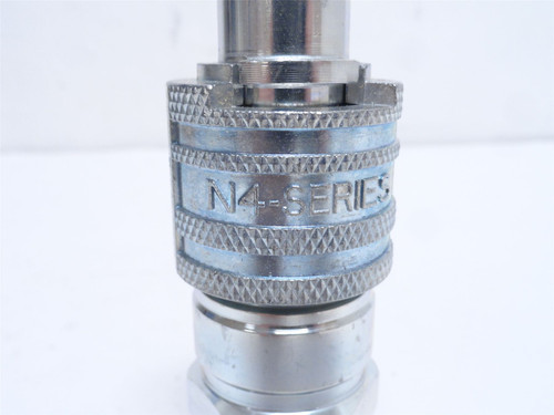 Dixon QM43; Interchange Male Hose Barb Plug; 1/2" x 3/4NPT