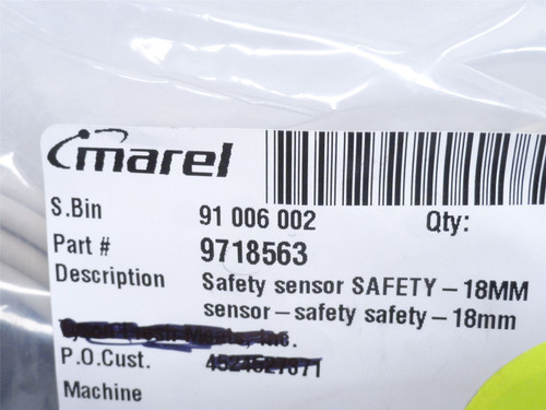 Elobau 120271; Marel 9718563 Prox Sensor; 18mm Range