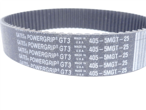 Gates 405-5MGT-25; Timing Belt 405mm Long x 25mm Width