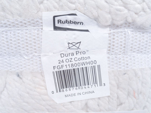 Rubbermaid FGF11800WH00; Lot-3; Wet String Mop; Size: Large