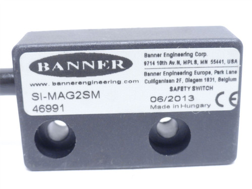 Banner SI-MAG2SM; Magnetic Switch 46991; 4-8mm Range; 30VDC