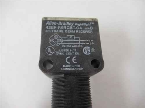 Allen-Bradley 42EF-R9RCBT-G4; Photo Sensor 8m Range  AC/DC