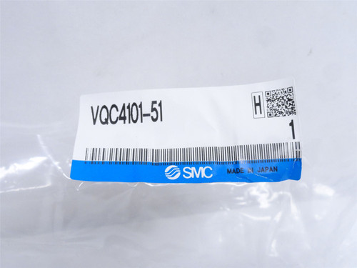 SMC VQC4101-51; Solenoid Air Control Valve; 24VDC; 0.2-1MPa