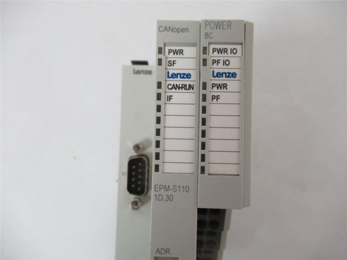 Lenze EPM-S1101D.30; Bus Coupling Module 24VDC 64I/O Modules