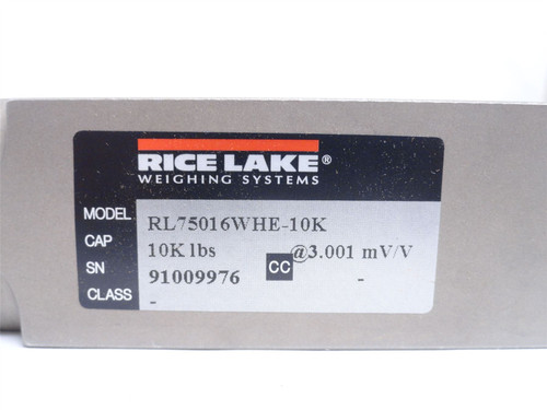 Rice-Lake RL75016WHE-10K; Double-ended Beam Load Cell 10K LBS
