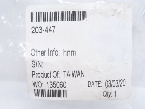 Numatics 203-447; Pneumatic Manifold