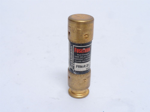 Bussmann FRN-R-20; Time Delay Fuse; 20A; 250VAC