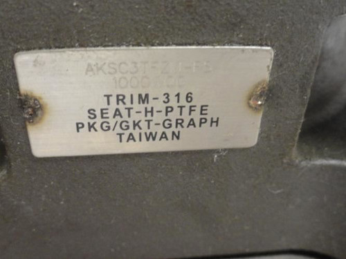 Kitz AKSC3TFZM-FS; Ball Valve; 2" Socket Connection; 1000WOG