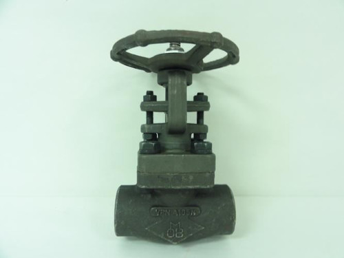 Industry-std 1PRH8; Class 800 Gate Valve 3/4"SW X 3/4"NPT