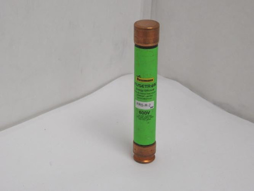Bussmann FRS-R-2; Time Delay Fuse; Dual Element; 2A; 600V