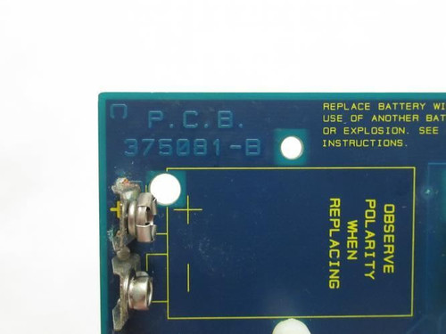 Videojet 375081-B; Control Board Assembly