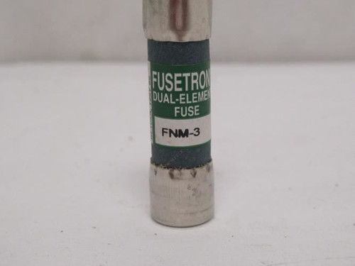 Bussmann FNM-3; Lot-3 Time Delay Midget Fuses; 3A; 250V