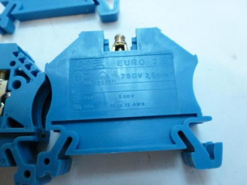 Morsettitalia Euro 2;5; LOT-3 Terminal Block; 750V 2.5mm