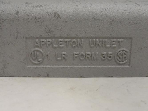 Appleton LR100-M; Conduit Outlet Body; 1NPT; 12.5" Cubic
