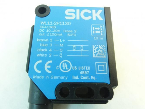 Sick WL11-2P1130; Photoelectric Sensor; 10-30VDC; 100mA