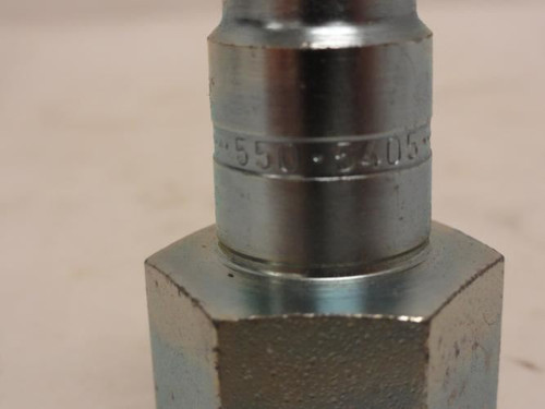 Cejn 10-550-5405; Pneumatic Connector; Nipple; 1/2" x 1/2 FNPT