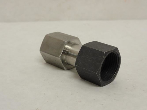 SSP SS8-4C; Swivel Nut Pipe Connector; SS-316; 1/4 NPT; 1/2 OFS