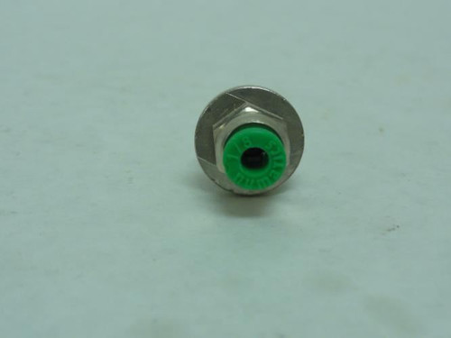 Numatics INW103-108-021; Lot-6 Straight Connector 1/8" x 1/4 NPT