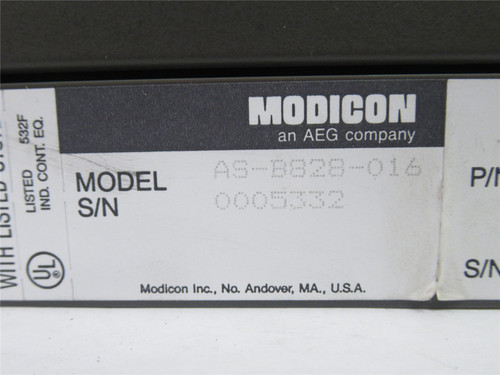Modicon AS-B828-016; Output Module; 5V TTL; 16-Point