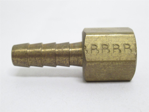 Parker NI126HBL-4-4; Lot-3 Barbed Hose Fitting 1/4 NPT #4 Hose