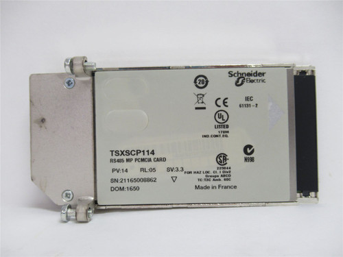 Schneider TSXSCP114; RS485 MP PCMCIA Card