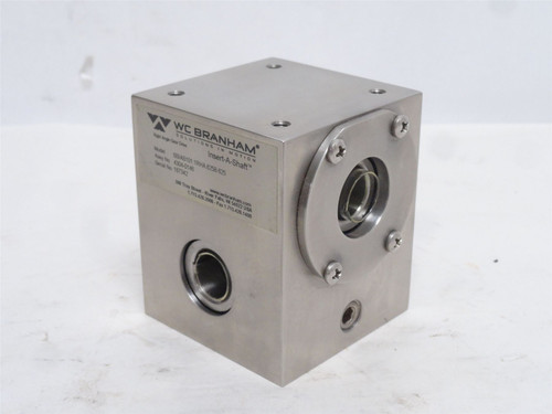 WC Branham 4304-0146; Gearbox; SS-304; RA; 1:1 Ratio; 5/8"ID