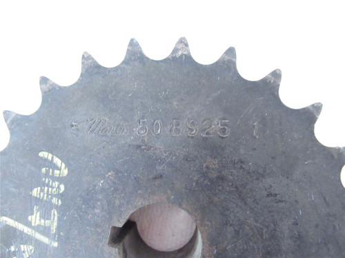 Martin 50BS251; Chain Sprocket #50 25T 1"ID